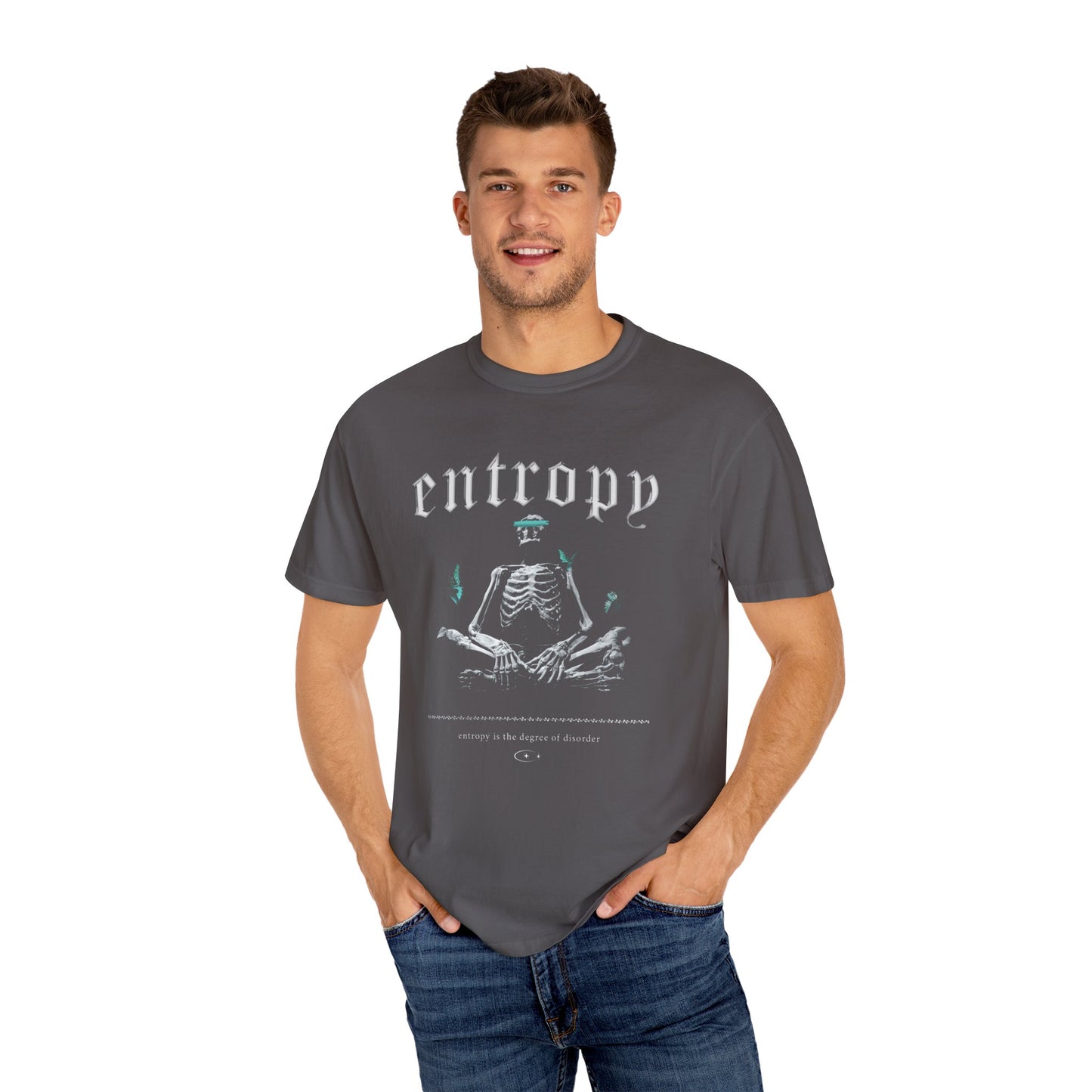 Criss Cross Skeleton Tee